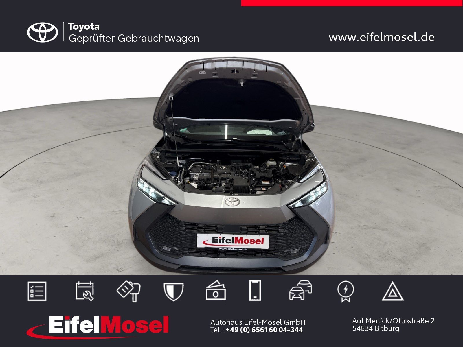 Toyota C-HR Team + Technik 15 Jahre Relax Garantie