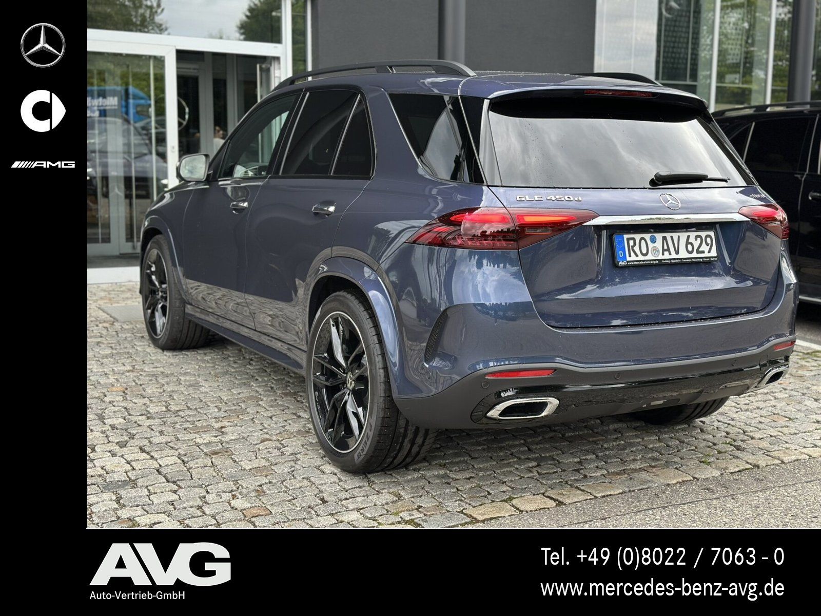 Mercedes-Benz GLE 450 d 4M AMG Pano HuD Stndhzg AHK Air 360°