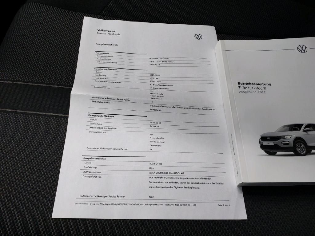 Volkswagen T-Roc 1.0 TSI - Samsaru's Car Outlet