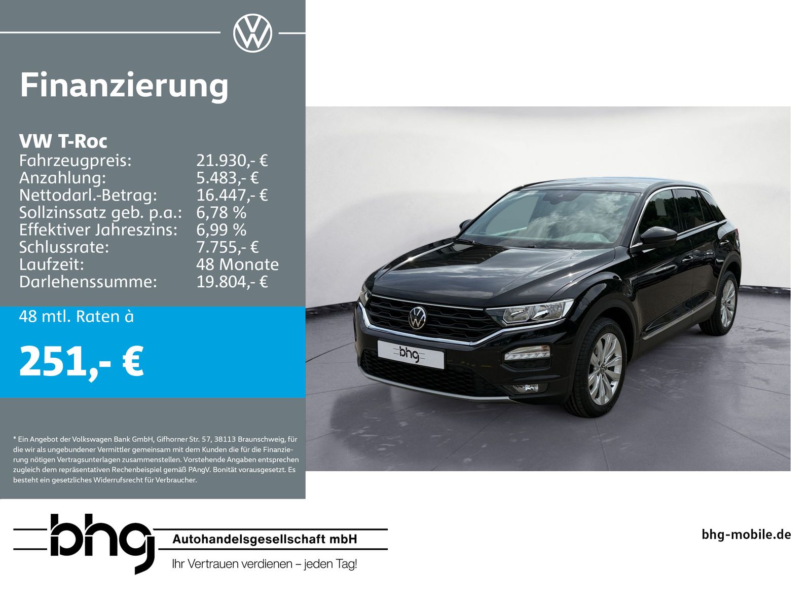 Volkswagen T-Roc 1.5 TSI ACT Sport - Samsaru's Car Outlet