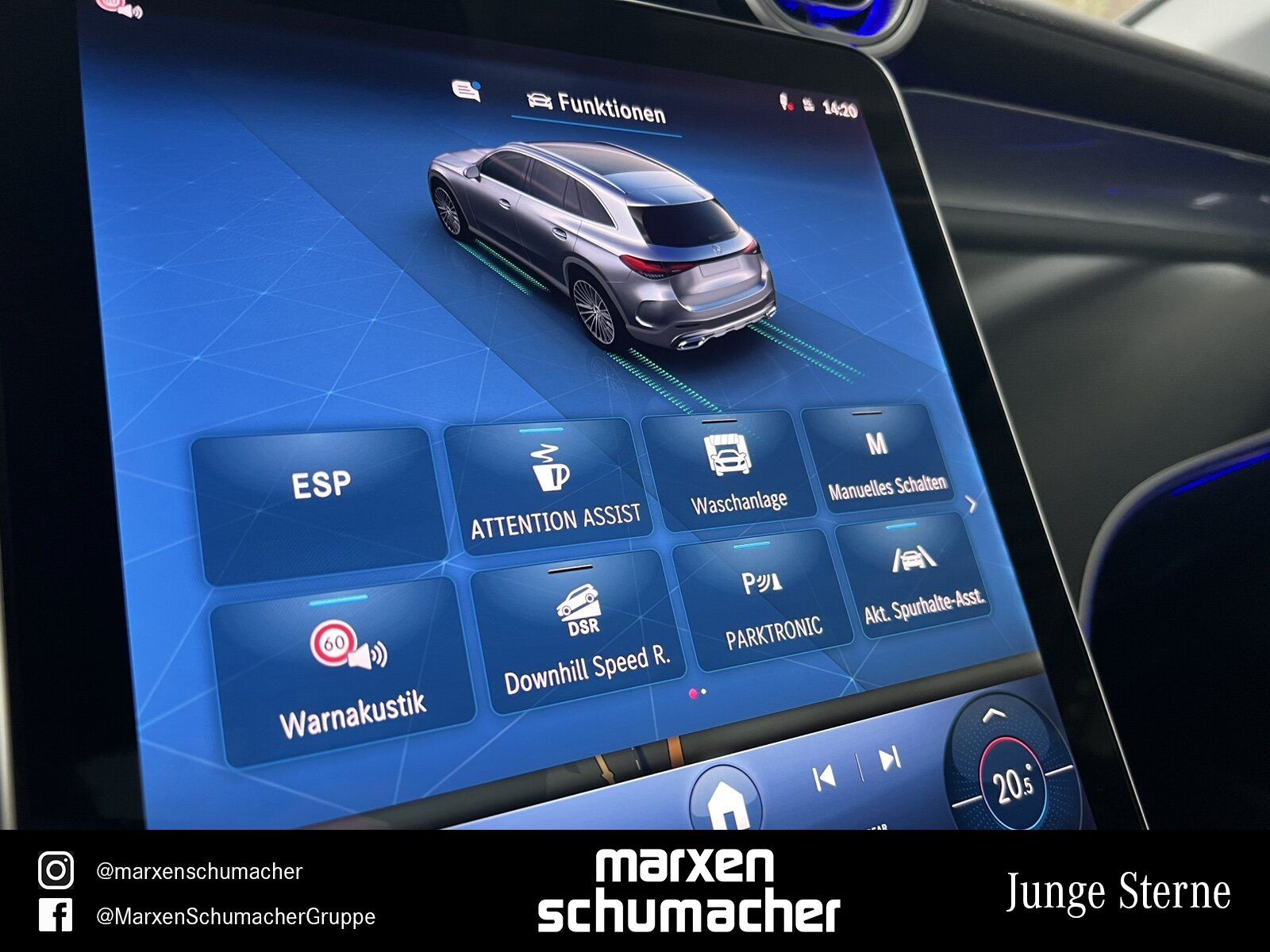 Mercedes-Benz GLC 220 d 4M AVANTGARDE Pano+360°+AHK+DIGITAL
