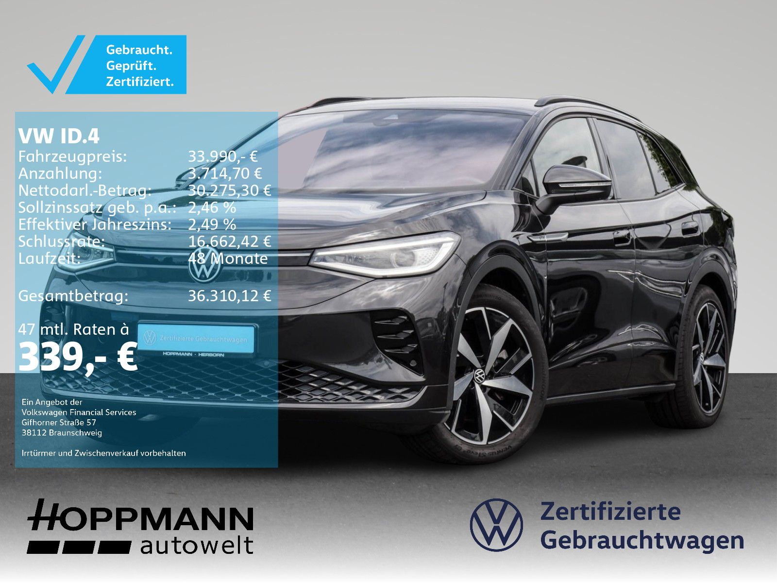 Volkswagen ID.4 GTX 4Motion AHK KAMERA HUD MATRIX