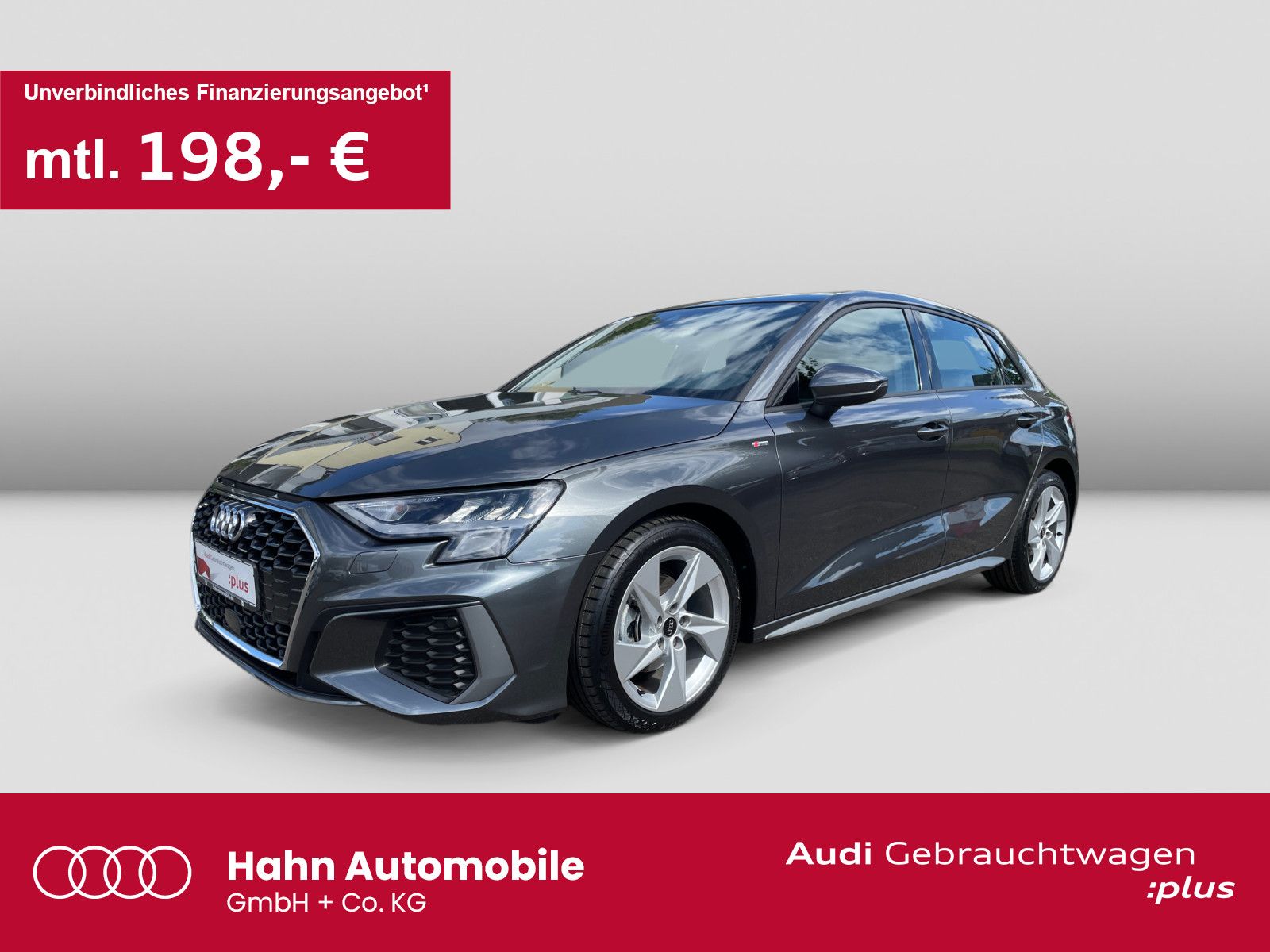 Audi A3 Sportback 30TFSI S-trc S-line Pano Leder CAM