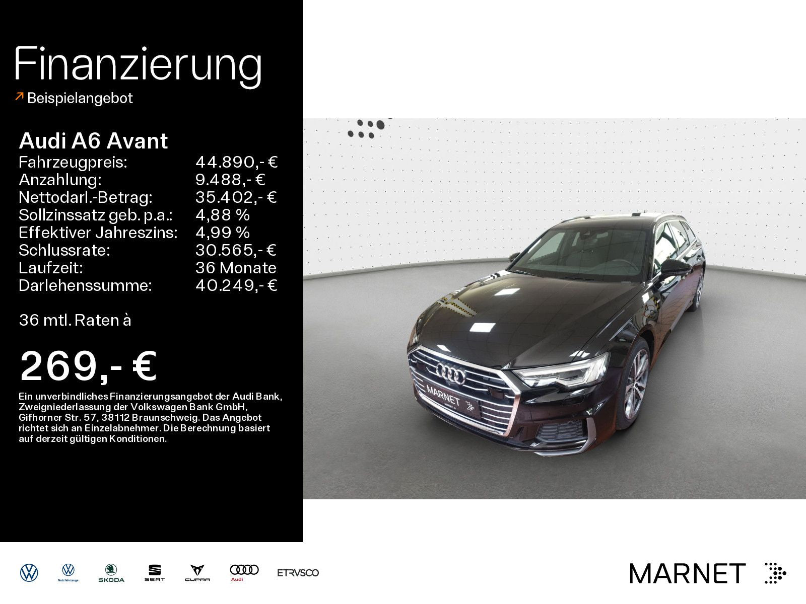 Audi A6 Avant 40 TDI S line - Samsaru's Car Outlet
