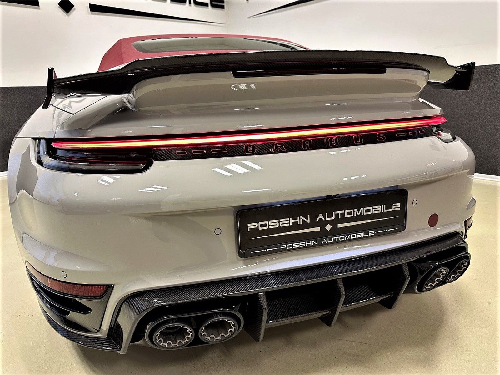 Porsche 911 Turbo S Cabriolet BRABUS 820 HP NEW 21"/22"A