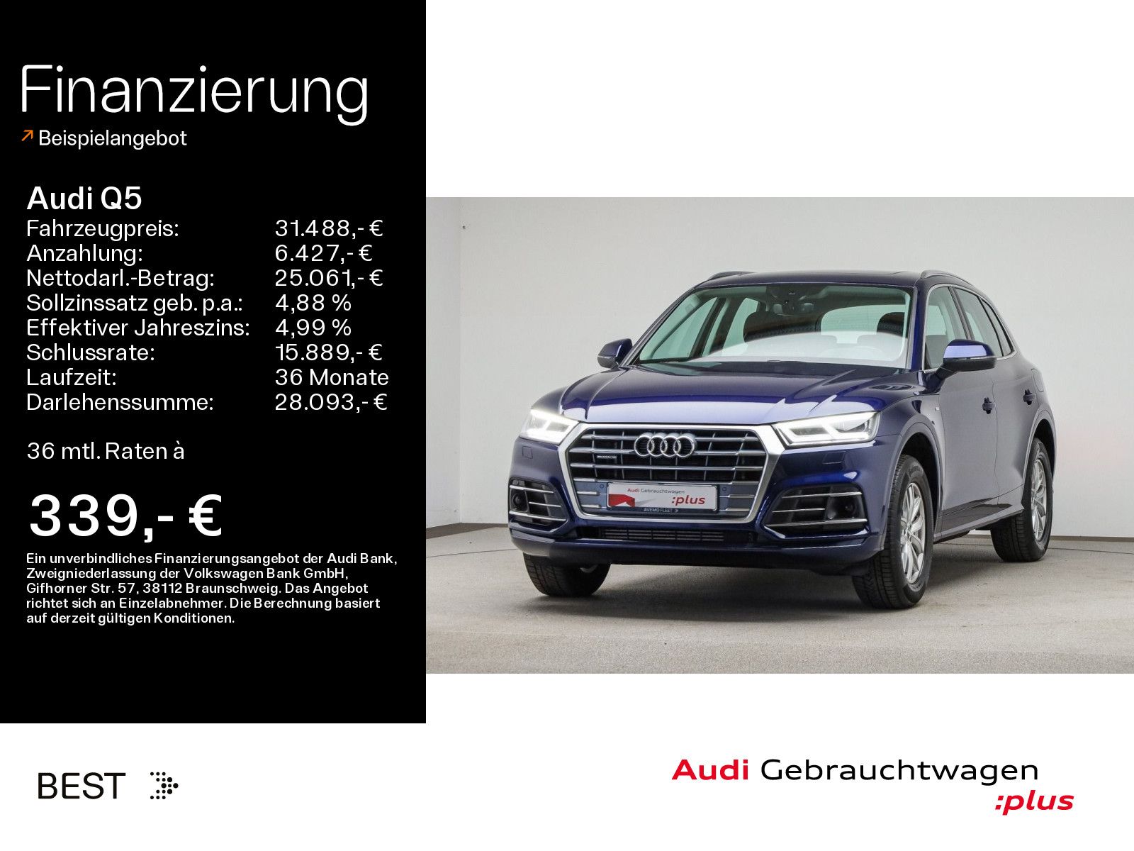 Audi Q5 50 TFSI e quattro - Samsaru's Car Outlet