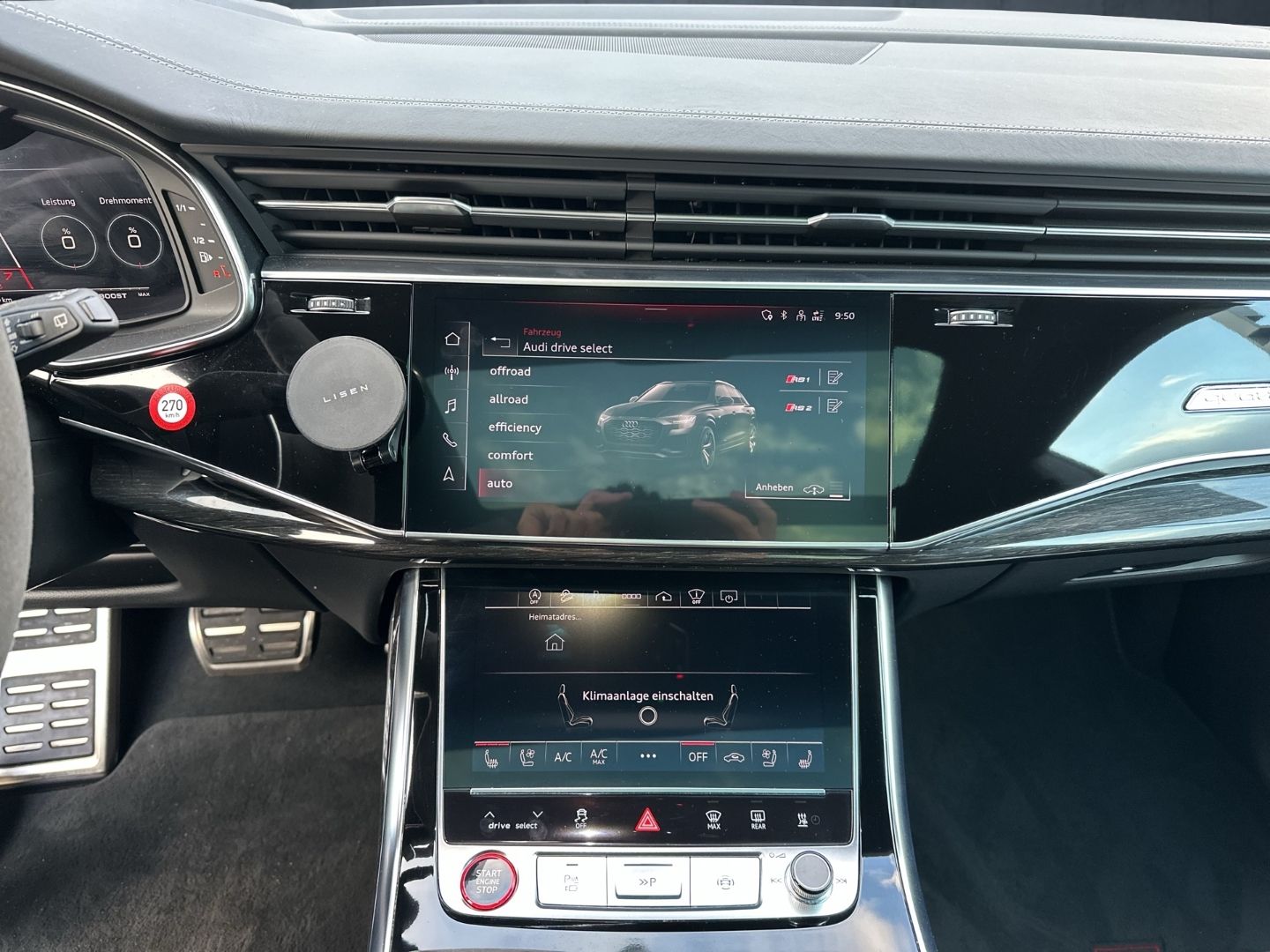 Audi RSQ8 4.0TFSI quattro ACC AHK B&O MATRIX PANO 360