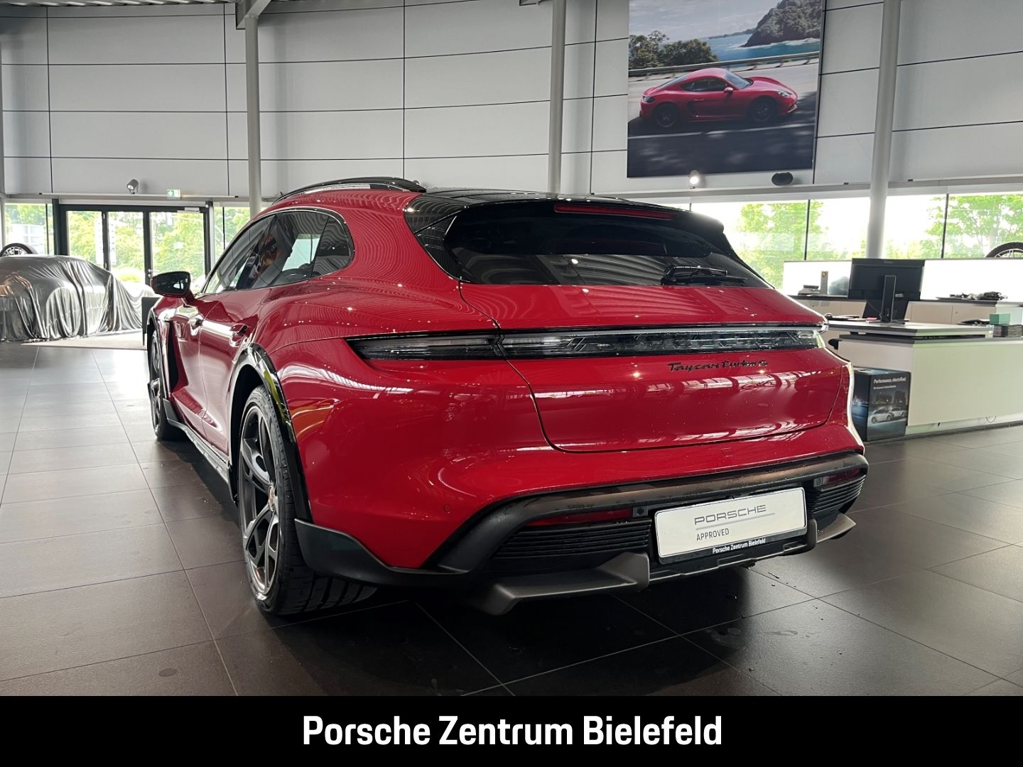 Porsche Taycan Turbo S Cross Turismo Karminrot BOSE LED
