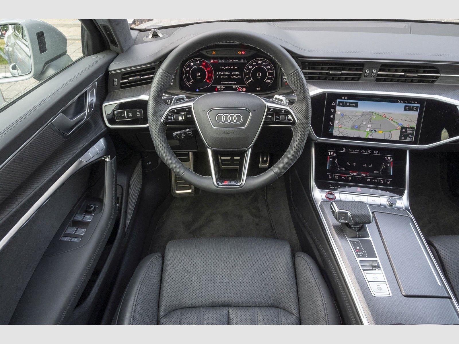 Audi RS6 Black+/B+O Advanced/RS-AGA/Pano/Laser/HuD/AC