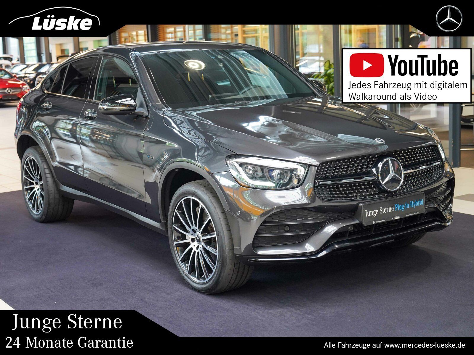 Mercedes-Benz GLC 300 de 4M Coupé AMG Line - Samsaru's Car Outlet