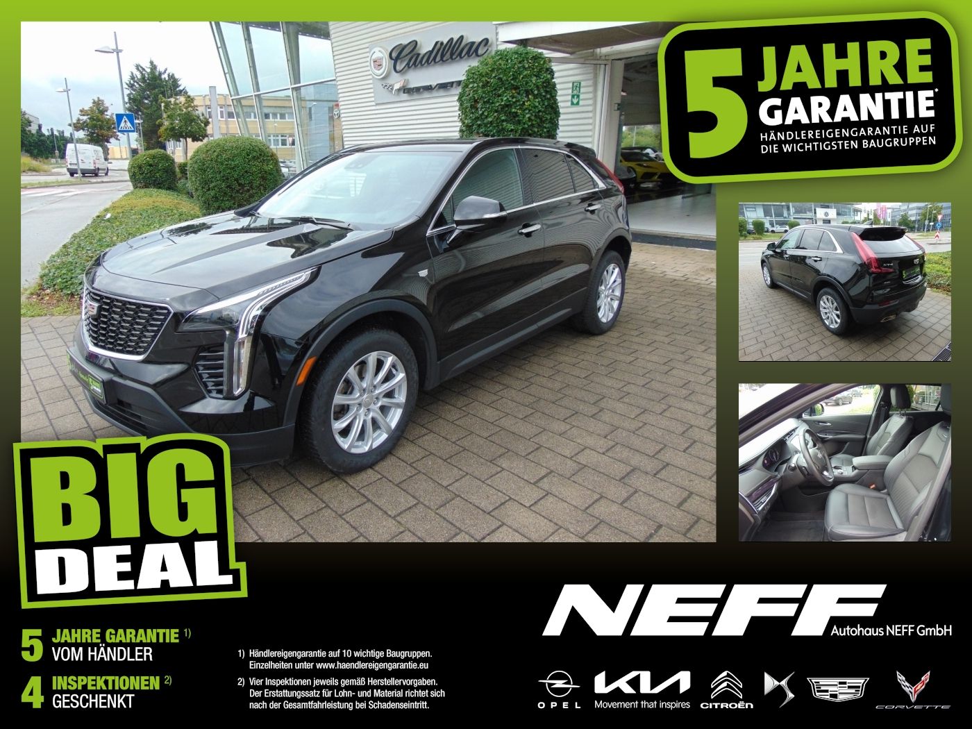 Cadillac XT4 350T Luxury Europamodell AHK schwenkbar Navi