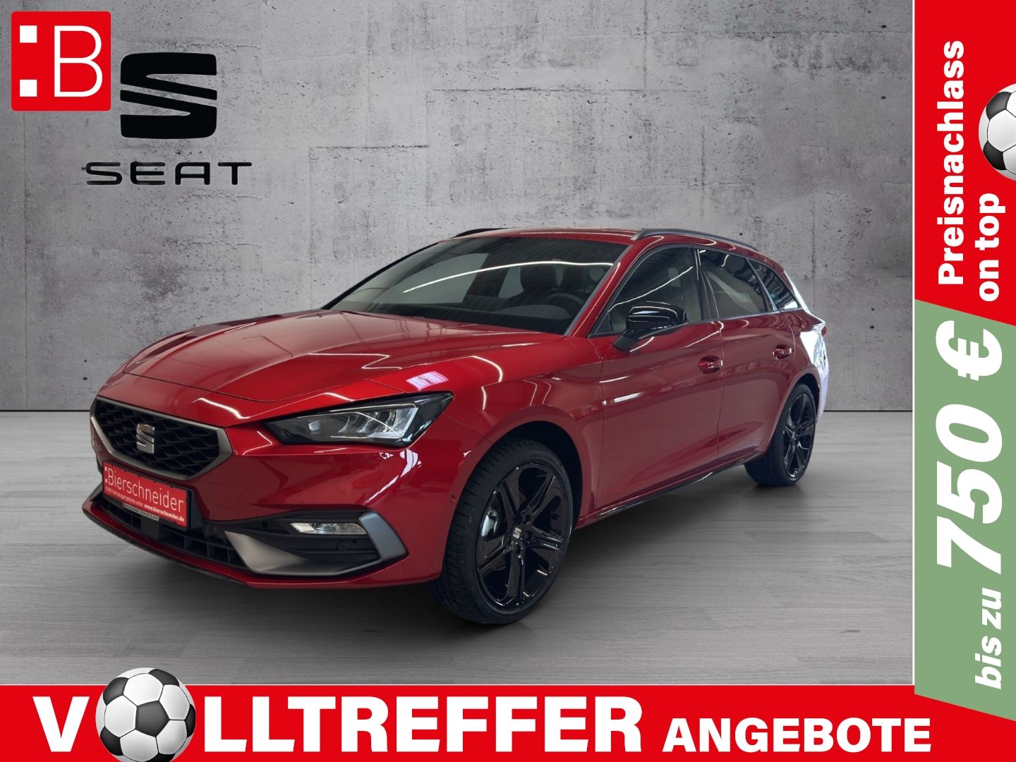 Seat Leon Sp. 1.5 eTSI DSG FR Black Edition AHK FaPa 