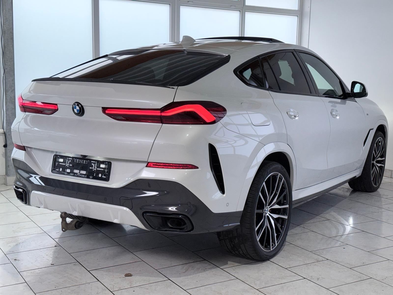 BMW X6 40d xDrive-M Sport/Sky/AHK/360/HUD/B&W/Iconic
