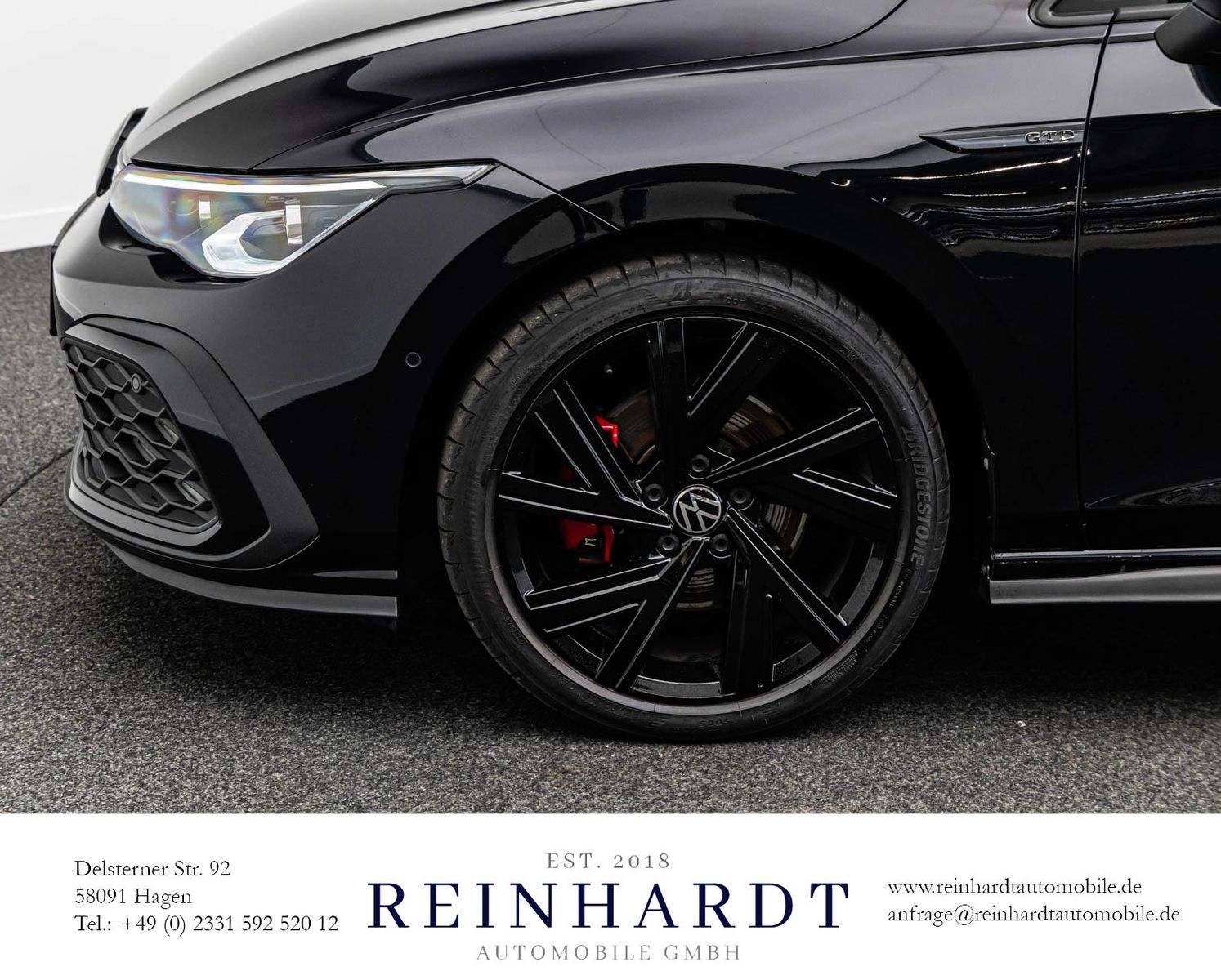 Volkswagen GOLF GTD ALL-BLACK ACC/PANO/SIDE/H&K/AHK/KAMERA