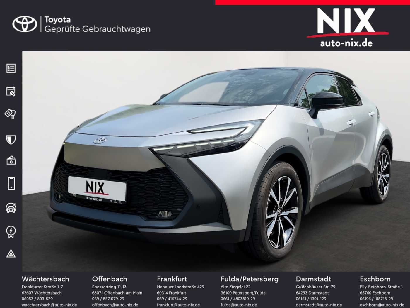 Toyota C-HR 2.0 Plug-in Hybrid Team D LED