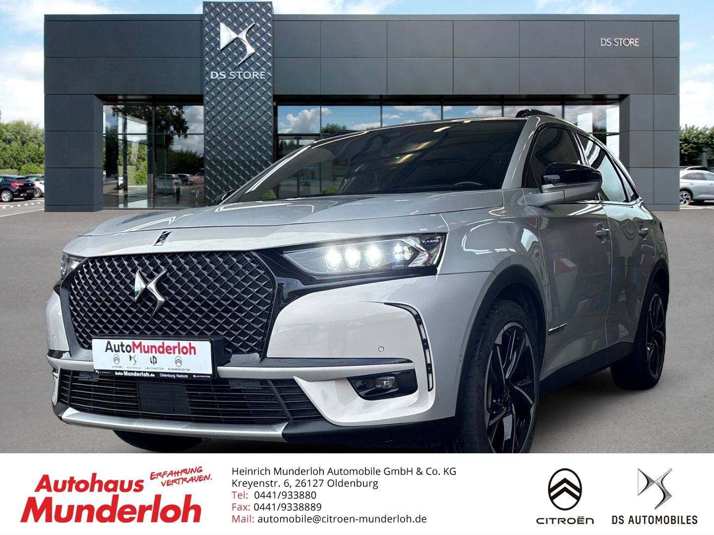 DS Automobiles DS7 E-Tense 4x4 Louvre Hybrid Autom. LEDER PANOR