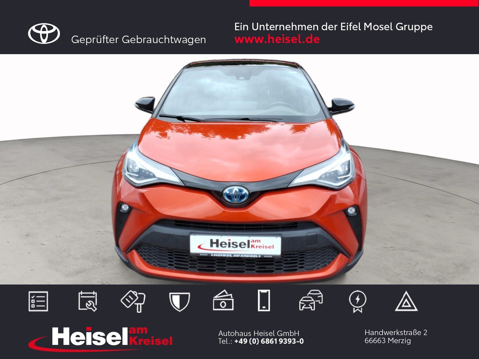 Toyota C-HR 2.0 Hybrid Orange Edition - Samsaru's Car Outlet