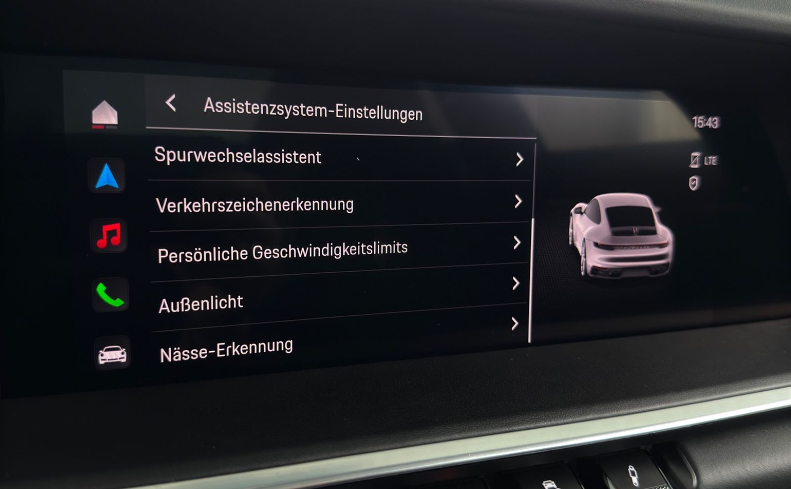 Porsche 992 4S Bose 360°Kamera 14-Wege SAGA  Panorama