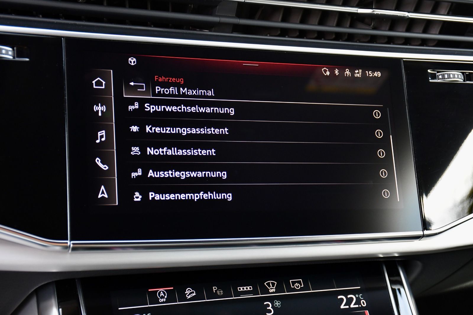 Audi Q7 45TDI qu 7Sitz S line HuD ACC MARTIX AHK 360°