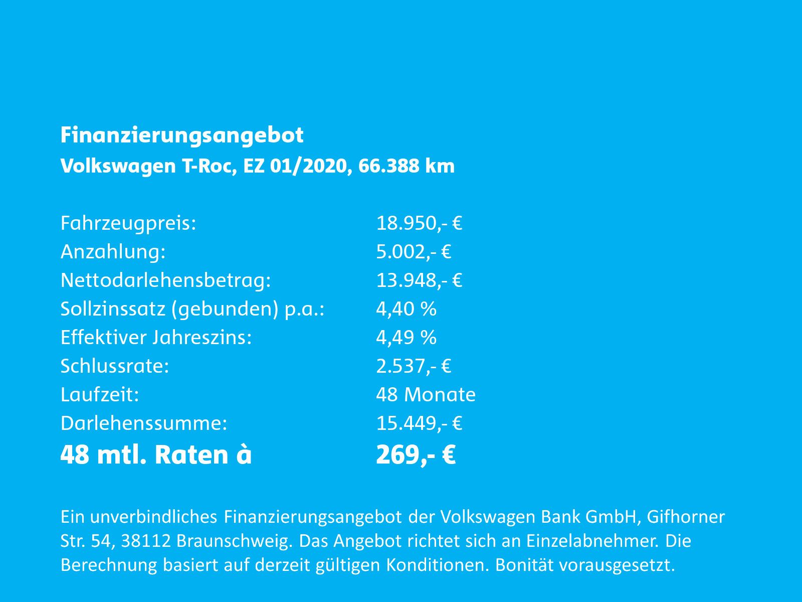 Volkswagen T-Roc IQ.DRIVE - Samsaru's Car Outlet