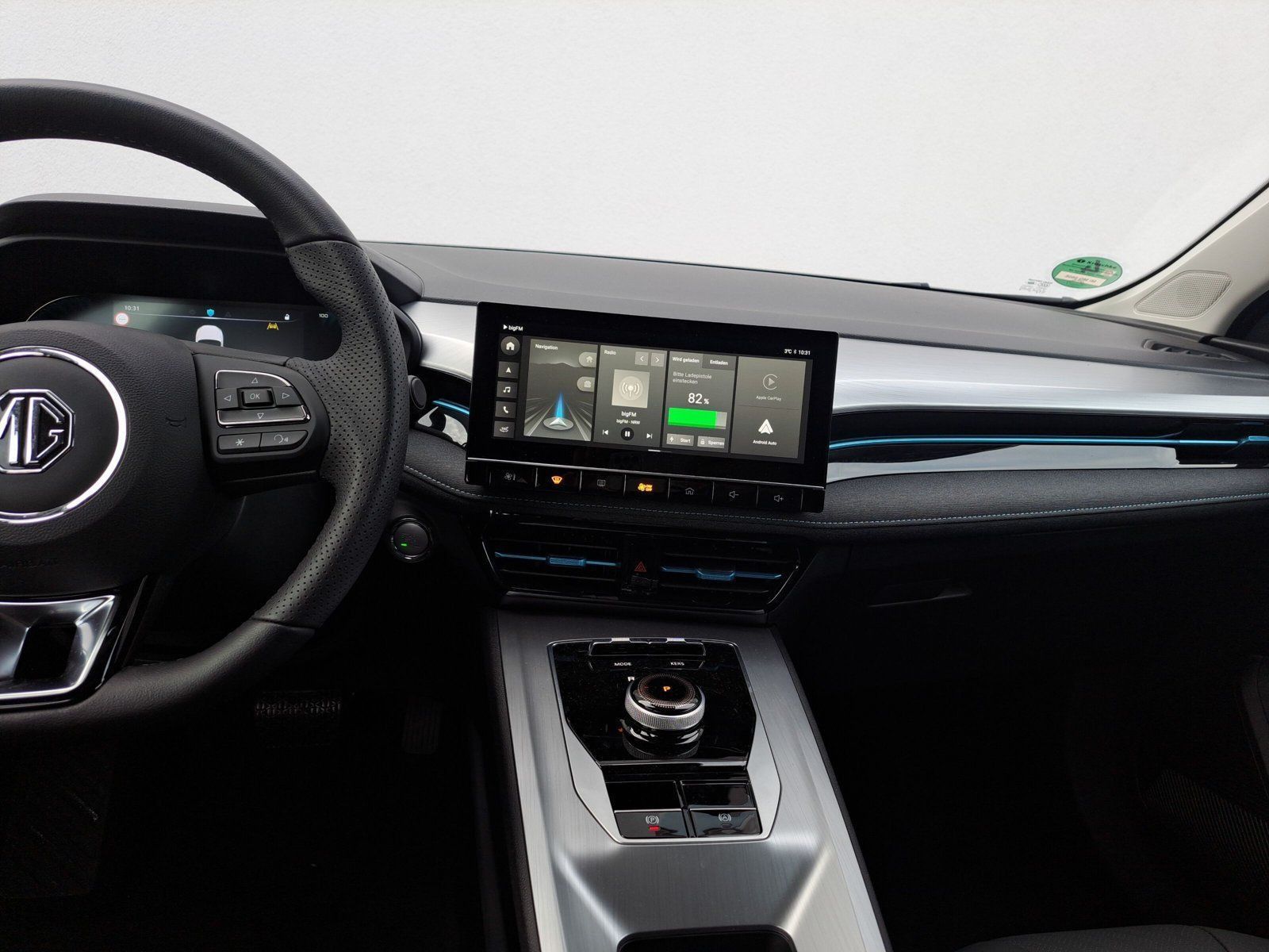 MG5 EV 61kWH Luxury *360°CAM, Leder,uvm...*Black