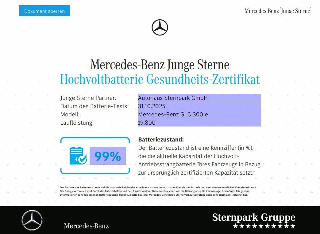 Mercedes-Benz GLC 300 e 4M AMG +360°+AHK+Panorama+Distro+Night