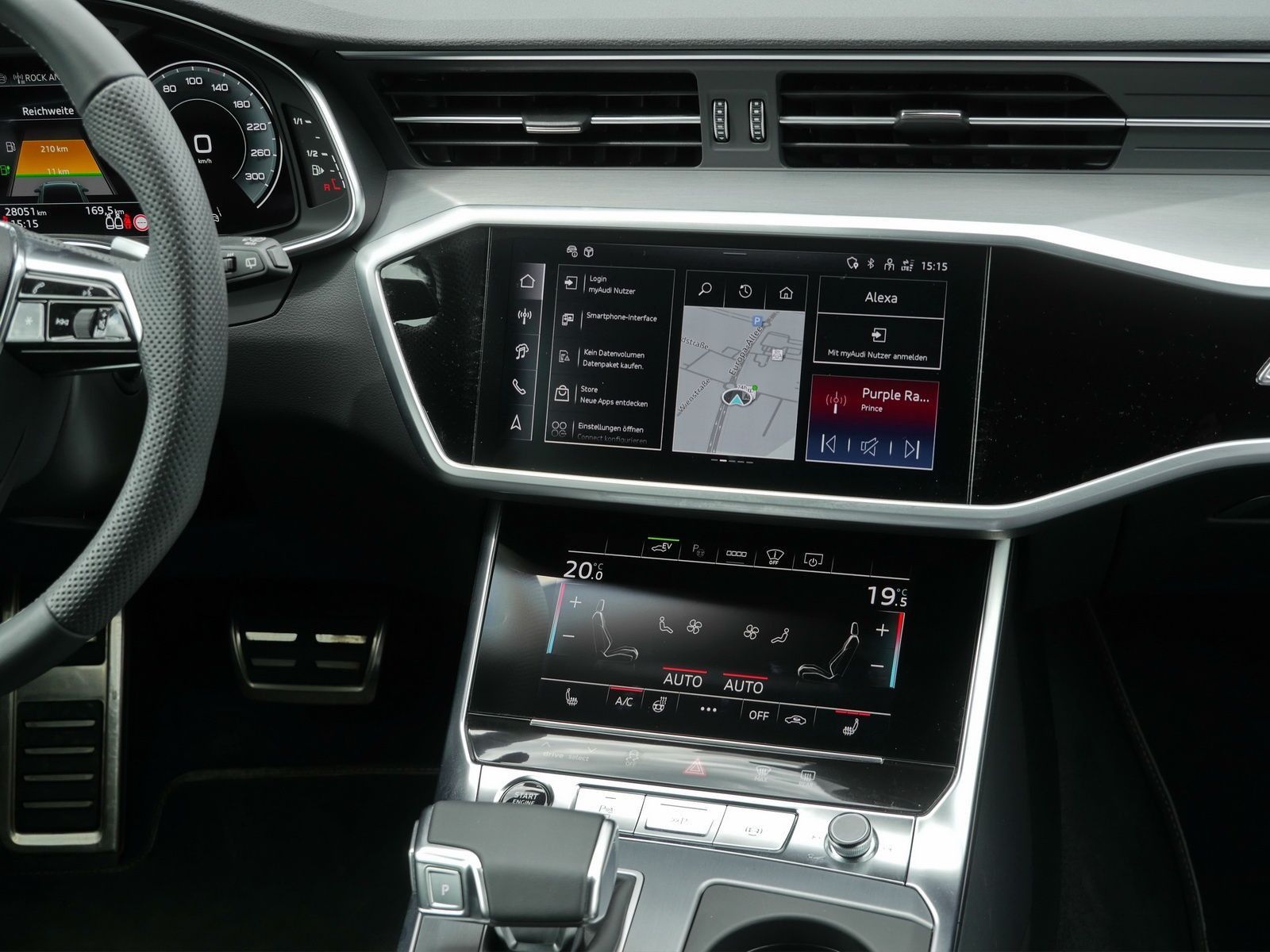 Audi A6 Avant 55 TFSIe qu. S line 63km/WLTP*HuD*360°