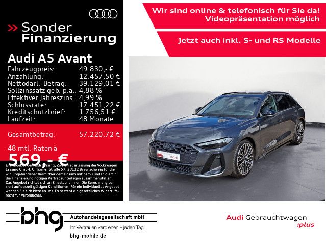 Audi A5 Avant TFSI quattro S tronic S line AHK B+Osou