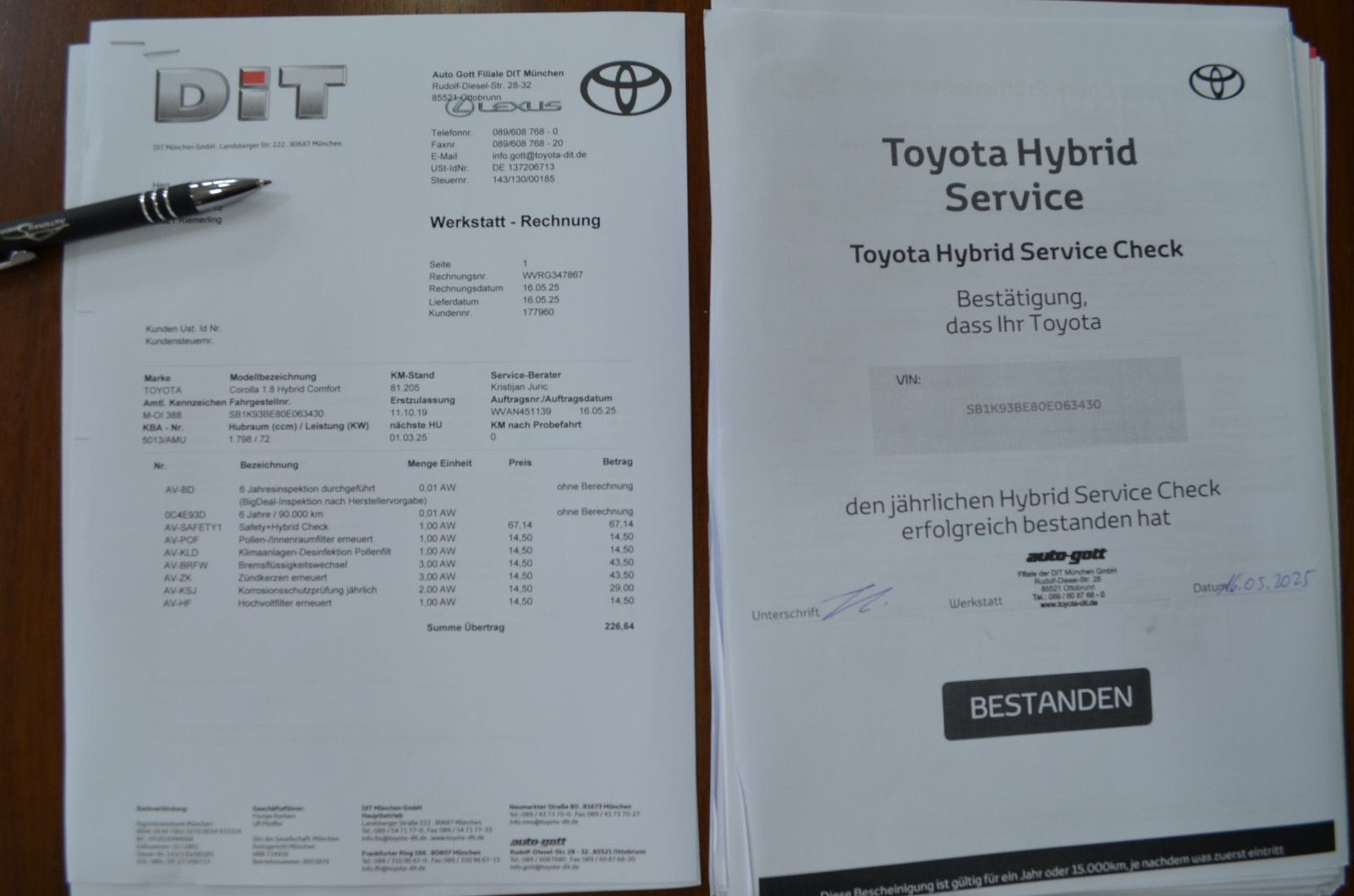 Toyota Corolla Hybrid 1.8 Comfort - Samsaru's Car Outlet