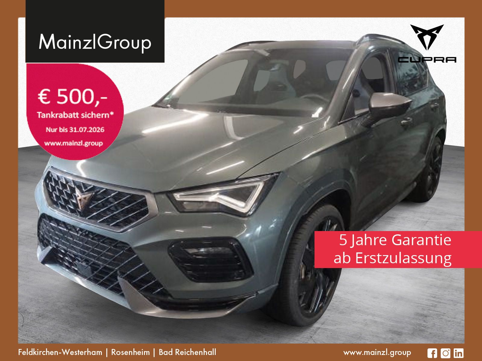 Seat Ateca VZ 2.0 TSI 4D DSG Tribe Edition AHK Pano