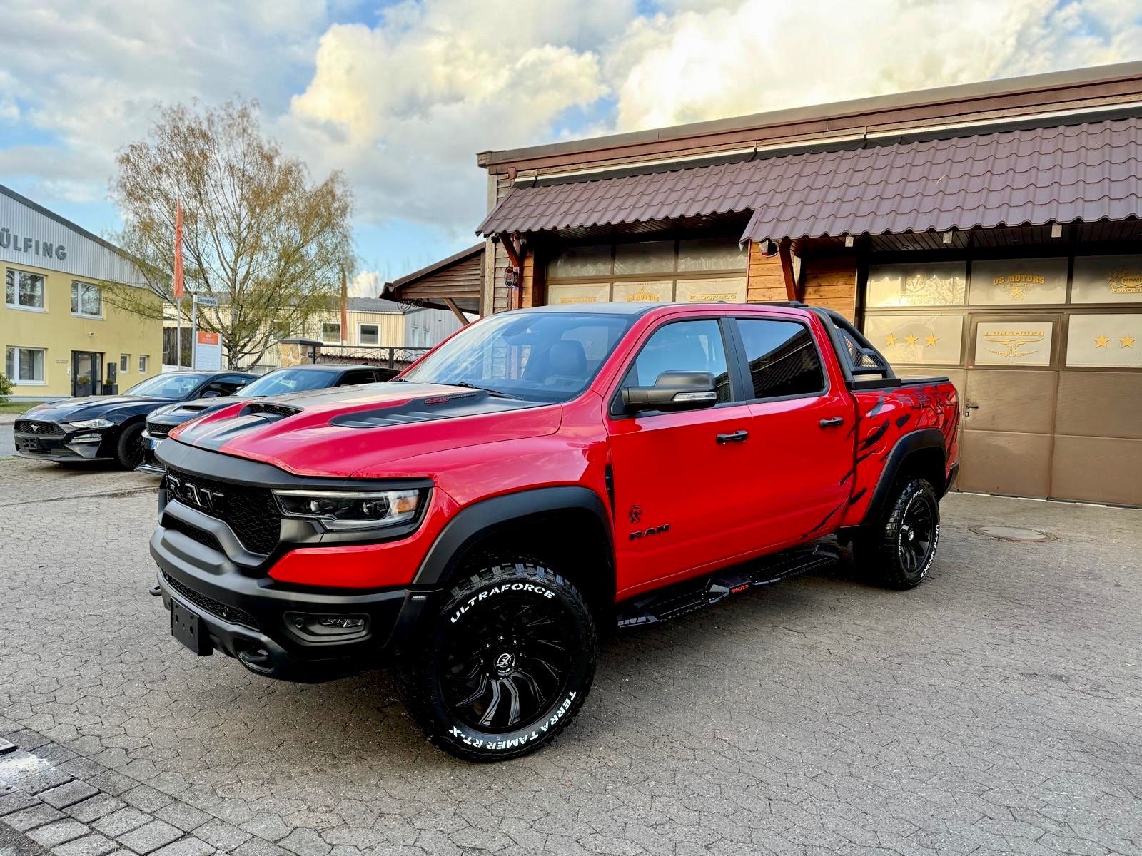 Dodge V8*TRX KIT*OFFROAD*ROLLBAR*4X4*AHK*NAVI*BÜGEL*