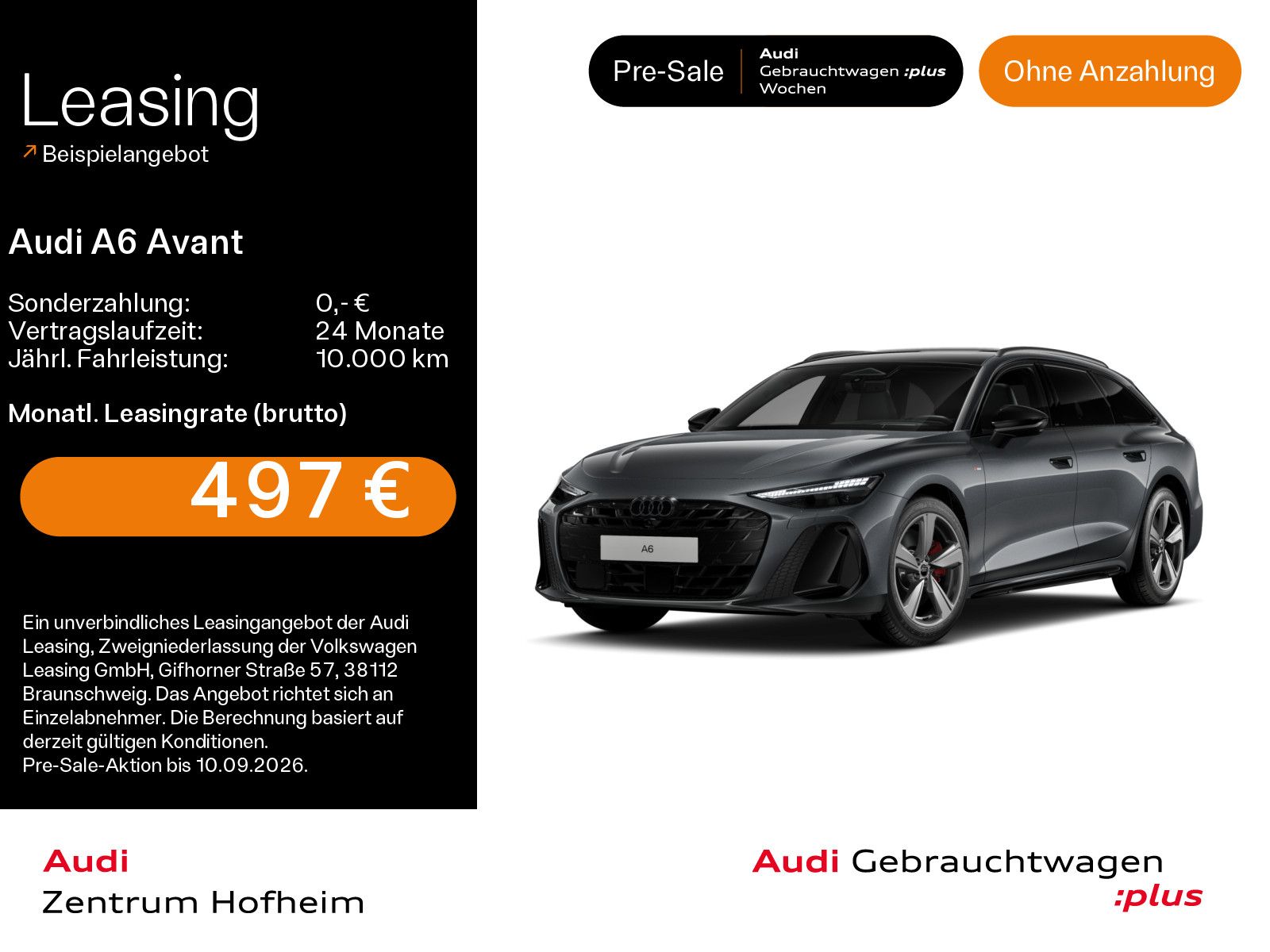 Audi A6 Avant 55 TFSI qu 2x S line S tro*B&O*HUD*Pano