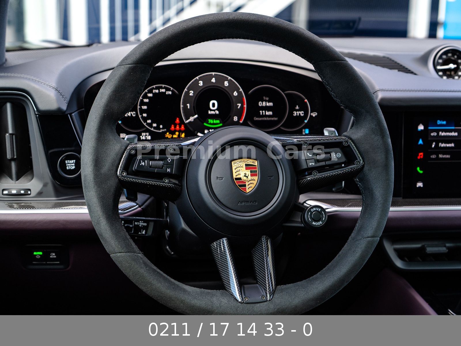 Porsche Cayenne e-hybrid /Hinterachslenkung / VOLL /-11%