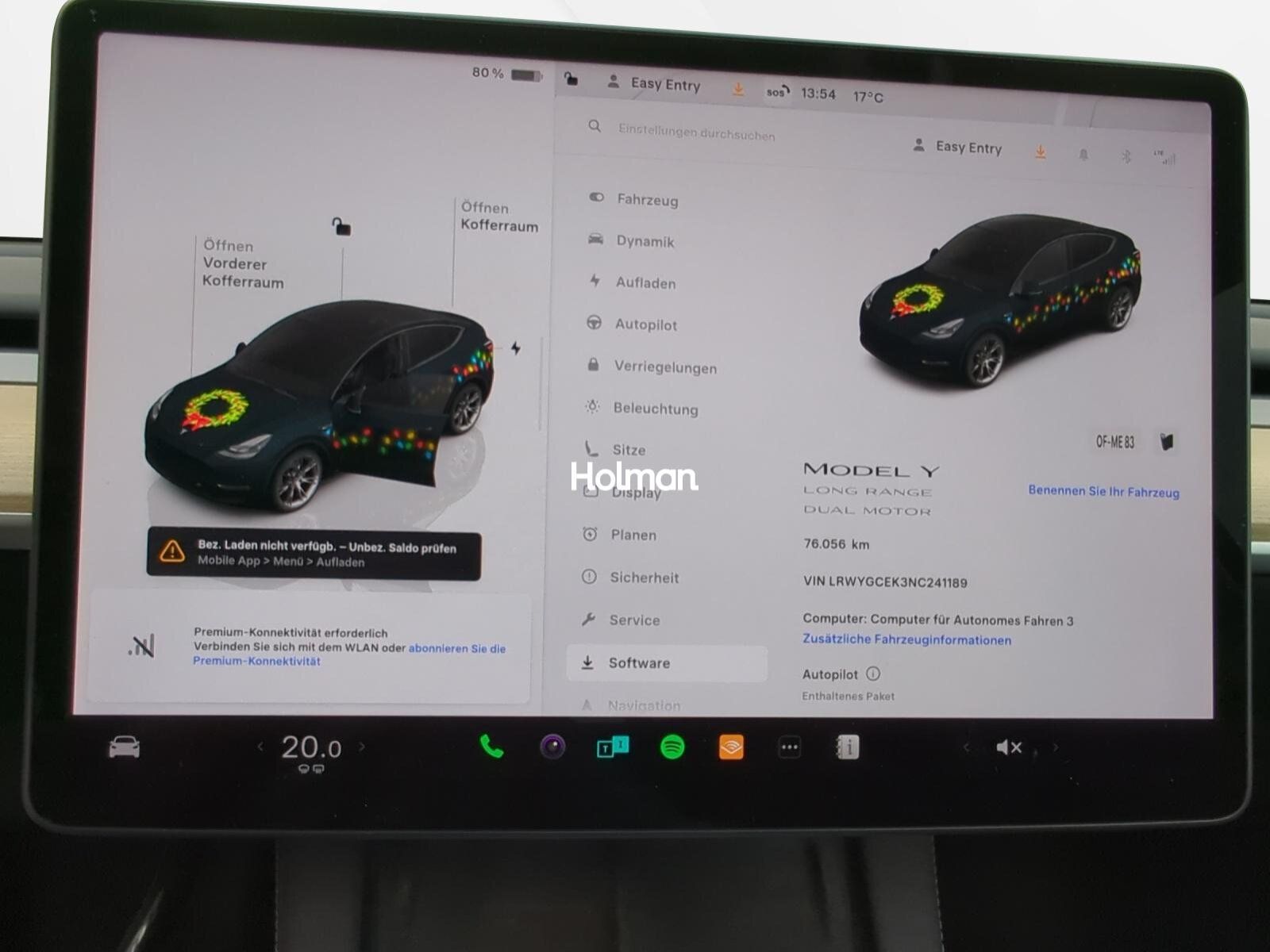 Tesla Model Y Long Range Dual Motor 79 kWh A.pilot AHK
