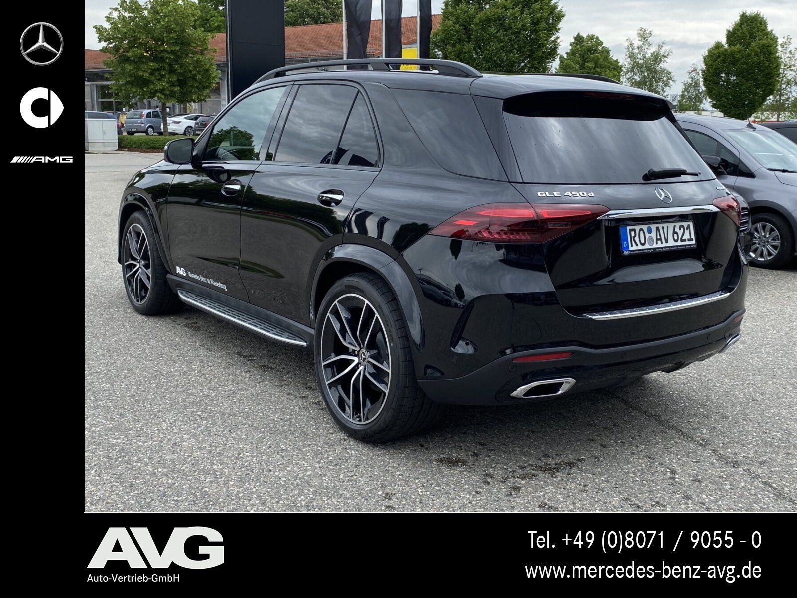 Mercedes-Benz GLE 450 d 4M AMG Pano HuD Stndhzg AHK Air 360°
