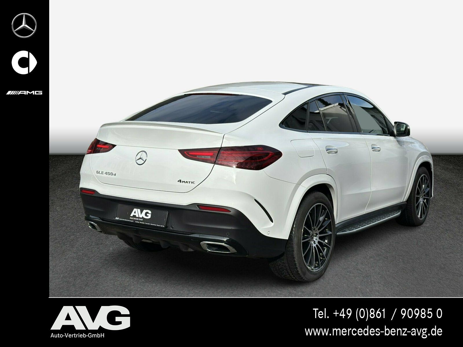 Mercedes-Benz GLE 450 d 4M Coupé AMG Pano 21" Night AIRMATIC