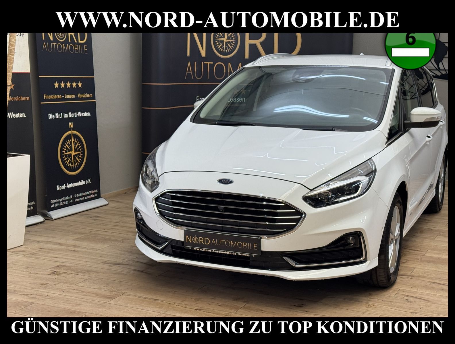 Ford S-MAX 2.0 EB AWD TITANIUM *190PS*STHZ*AHK*UPE55
