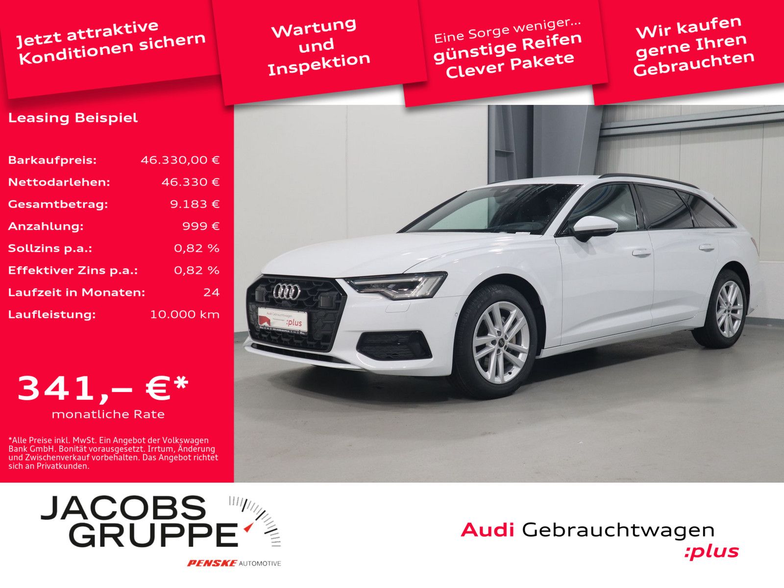 Audi A6 Avant 40 TDI advanced - Samsaru's Car Outlet