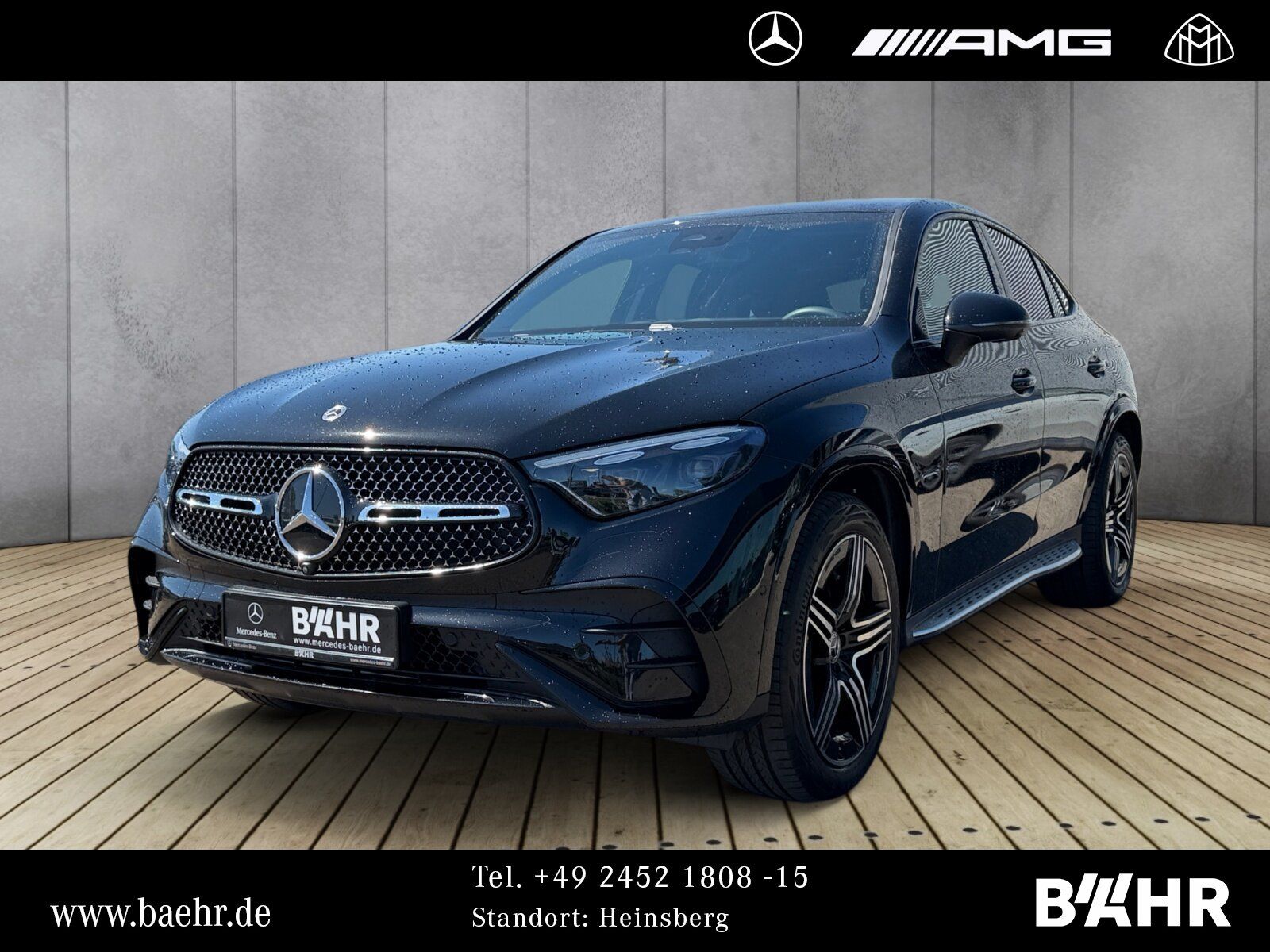 Mercedes-Benz GLC 300 d 4M Coupé AMG+Night/360°/AHK/Totwinkel
