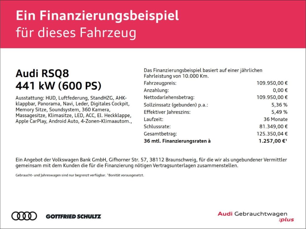 Audi RSQ8 4.0 TFSI quattro RS Essential-Paket 23
