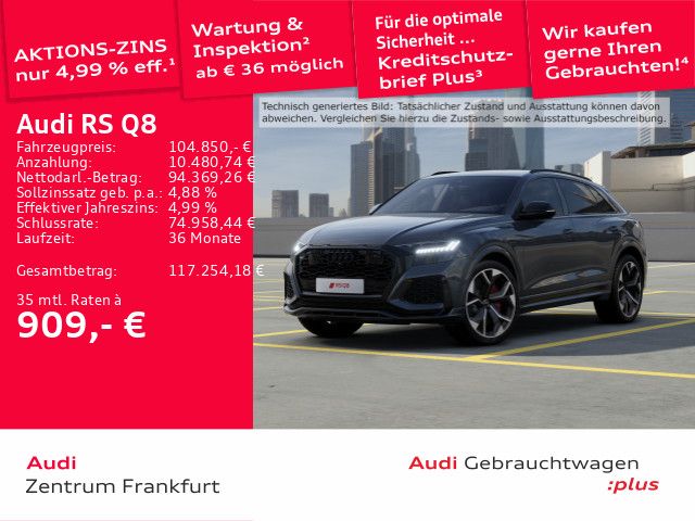 Audi RSQ8 tiptronic MatrixLED Luft Massage Keramik