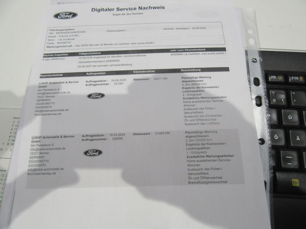 Ford Focus Turnier 1.0 EcoBoost Hybrid Aut. ST-LINE S