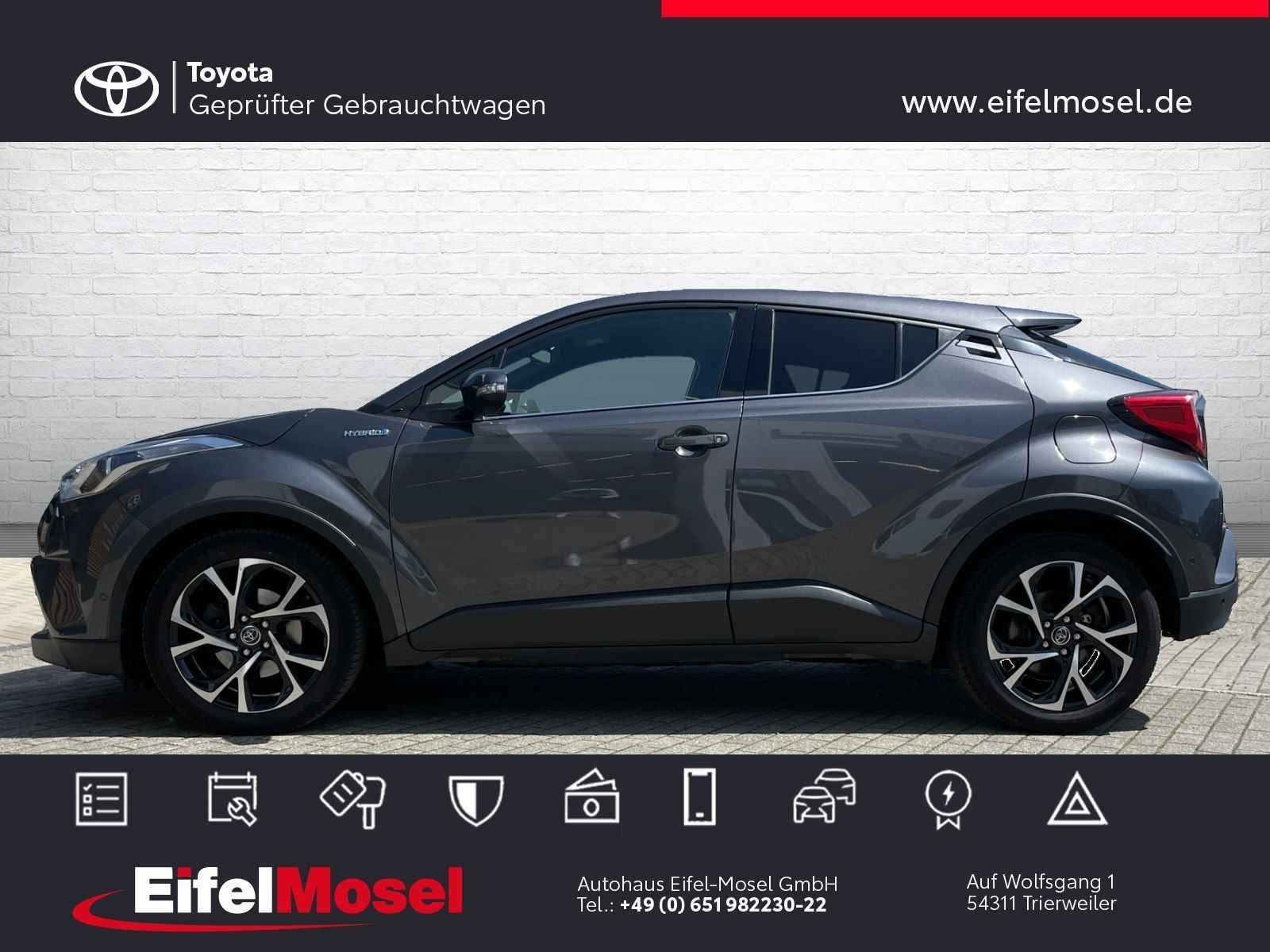 Toyota C-HR 1.8 Hybrid Club - Samsaru's Car Outlet