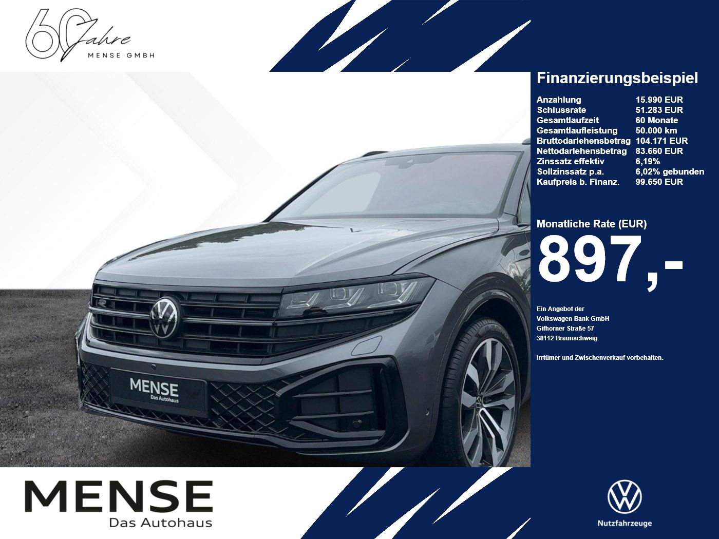 Volkswagen Touareg R-Line V6 TDI 4MOTION - 8-Gang-Automatik