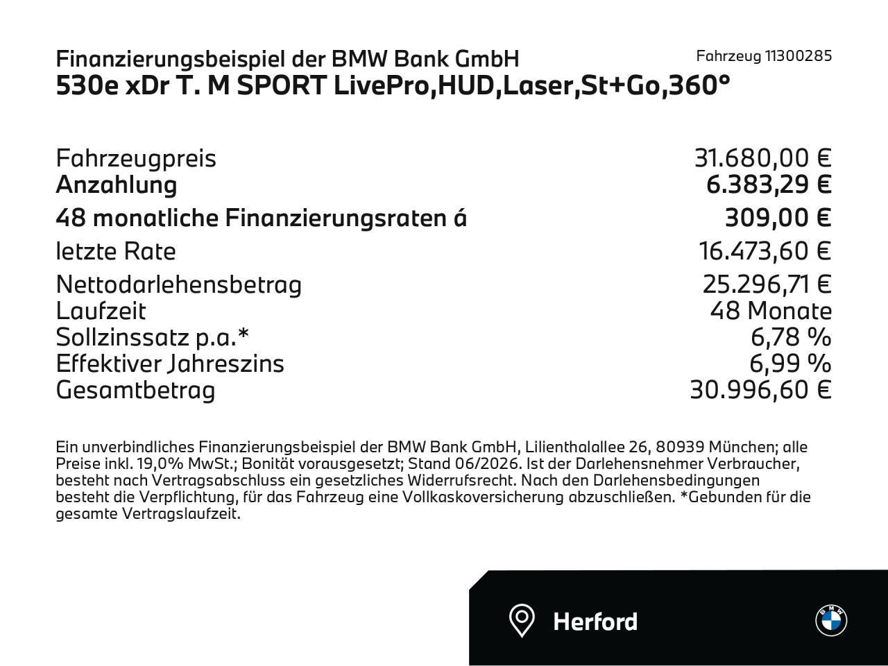 BMW 530e xDr T. M SPORT LivePro,HUD,Laser,St+Go
