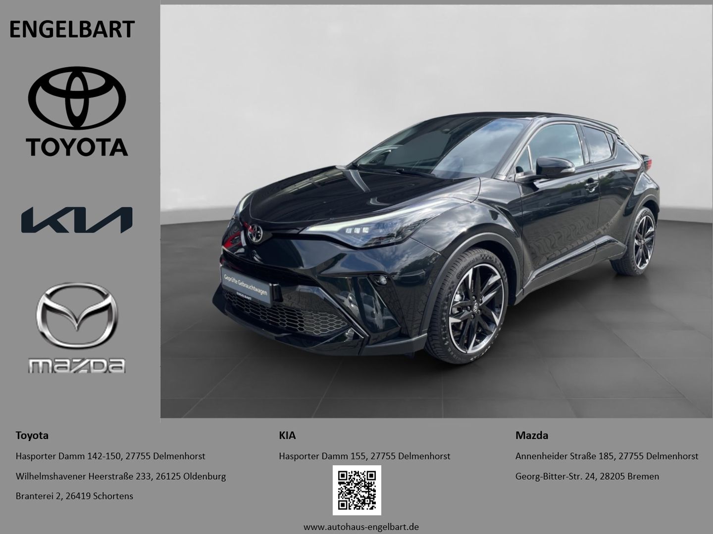 Toyota C-HR 2.0 Hybrid GR Sport Black Edition - Samsaru's Car Outlet
