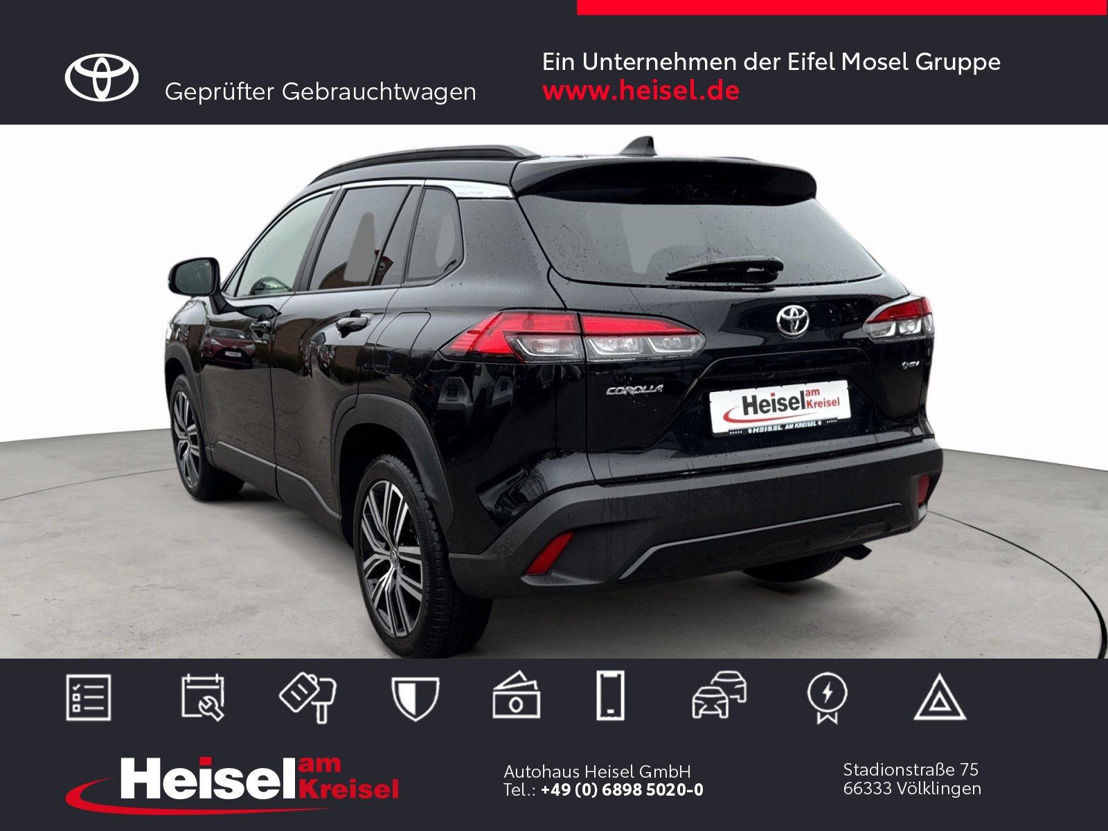 Toyota Corolla Cross Hybrid FWD Teamplayer--Standort Vö