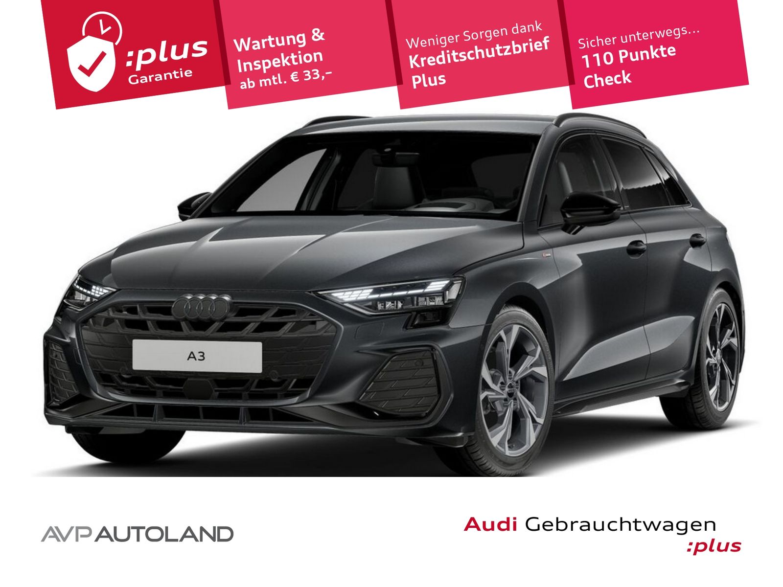 Audi A3 Sportback 35 TDI S tronic S line | MMI NAVI+