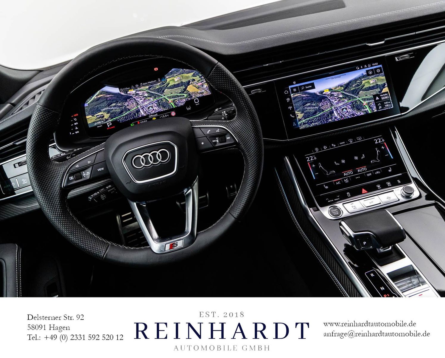 Audi Q8 50TDi 2x S LINE BLACK HD-MATRIX/ACC/HuD/PANO