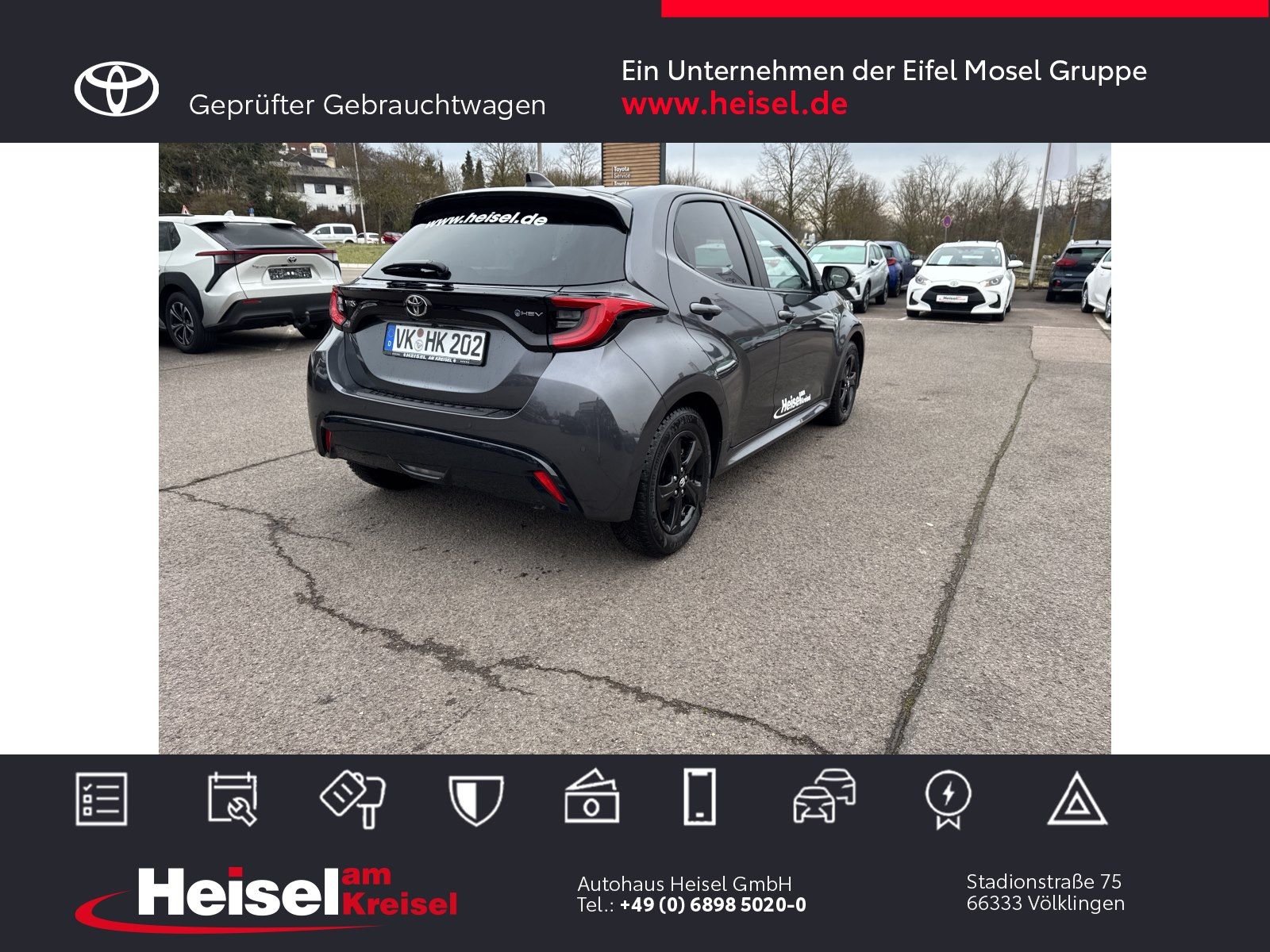 Toyota Yaris Hybrid Style -- Standort Völklingen --